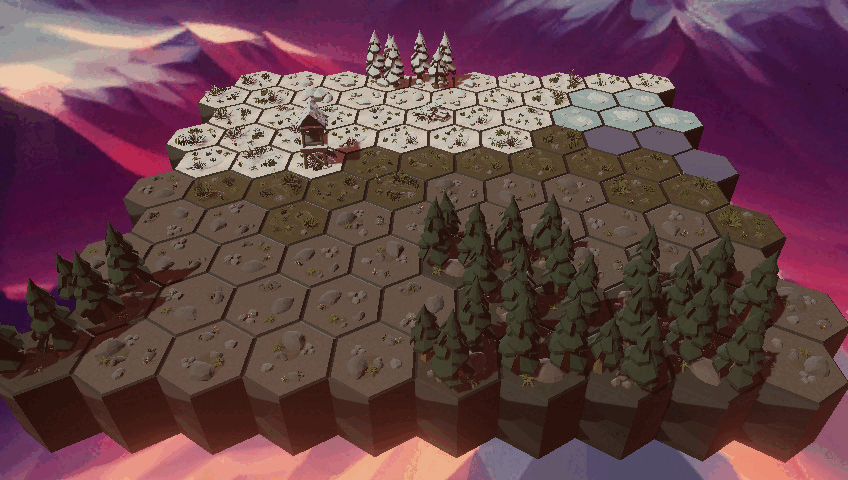Procedurally generated worlds