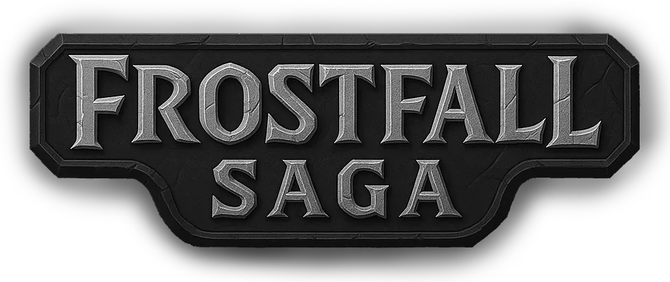 Frostfall Saga logo
